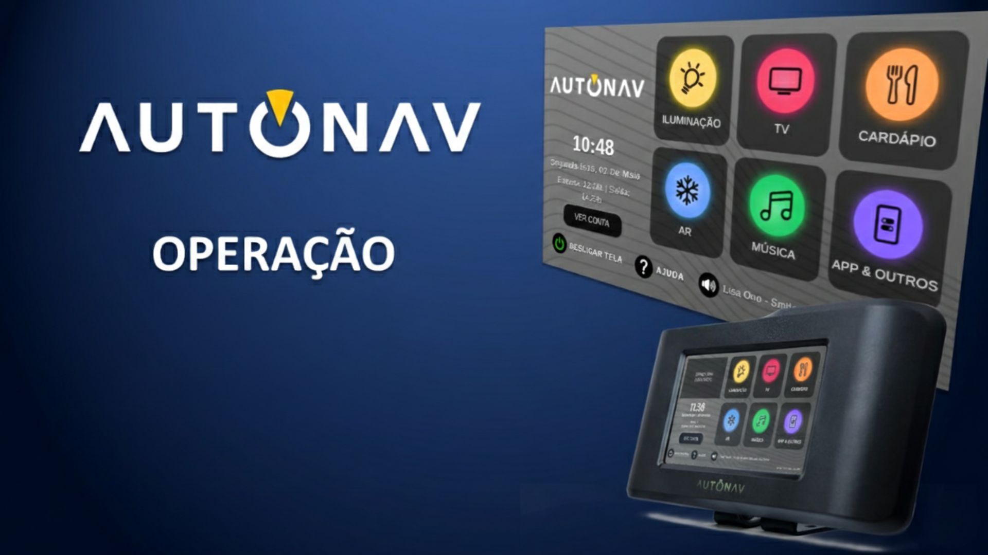 Operação do Painel Autonav